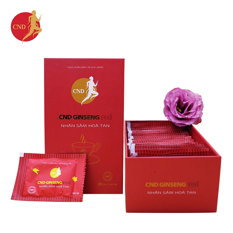 CND GINSENG Red Nhân sâm hòa tan hộp 30 gói