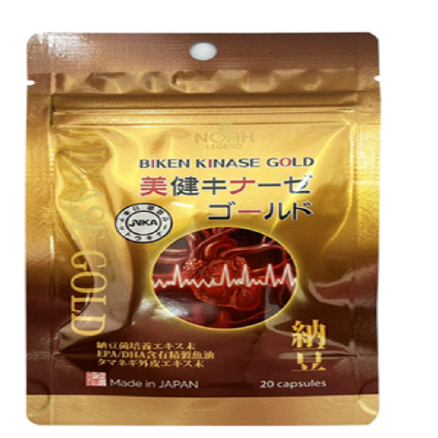 Thực phẩm Bảo vệ sức khỏe Biken Kinase Gold 20 viên/ gói